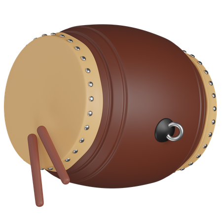 Drum  3D Icon