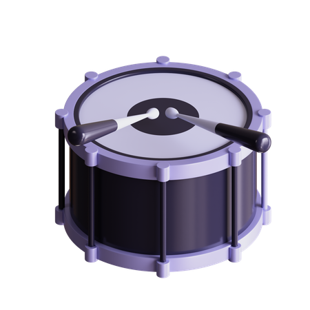 Drum  3D Icon