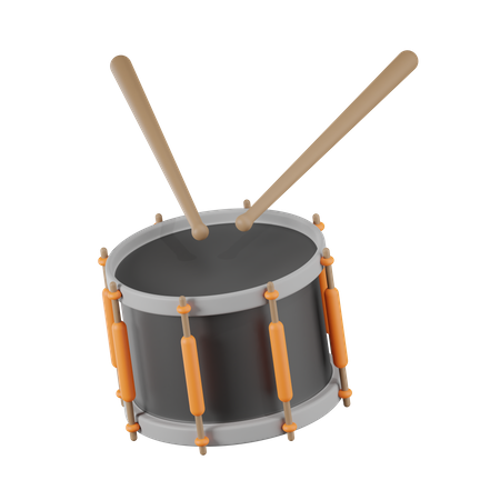 Drum  3D Icon