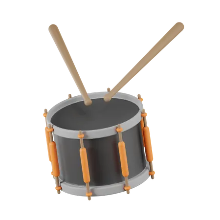 Drum  3D Icon