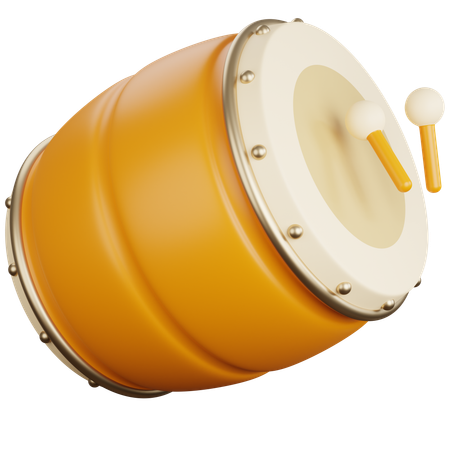 Drum  3D Icon