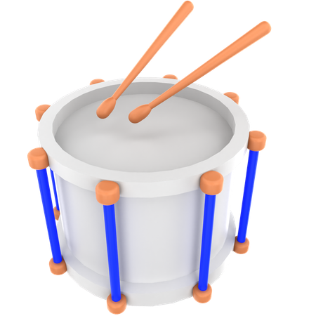 Drum  3D Icon