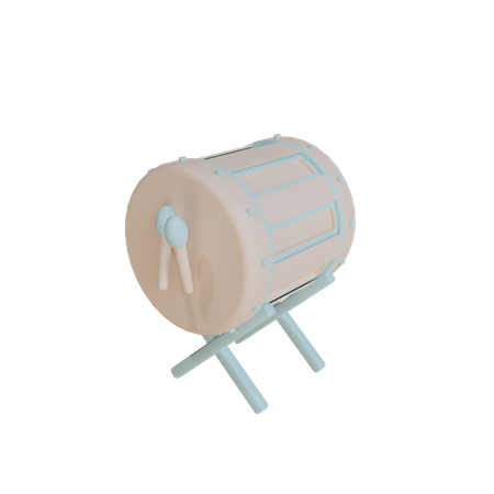 Drum  3D Icon