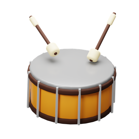 Drum  3D Icon