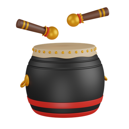 Drum  3D Icon