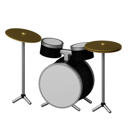 Drum  3D Icon