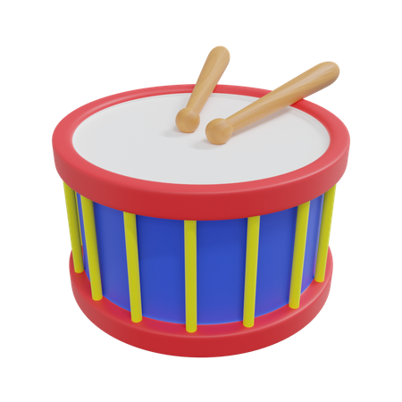 Drum  3D Icon