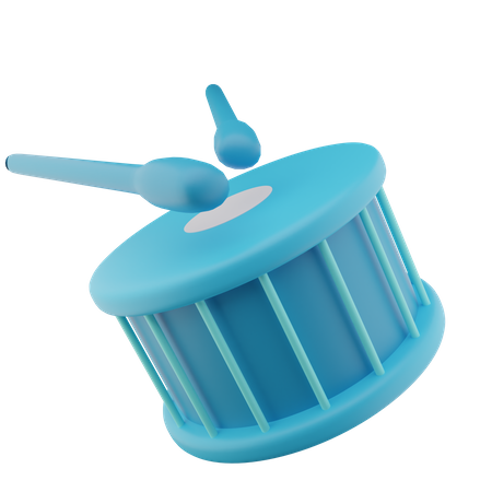 Drum  3D Icon