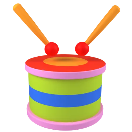 Drum  3D Icon