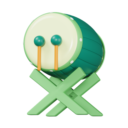 Drum  3D Icon