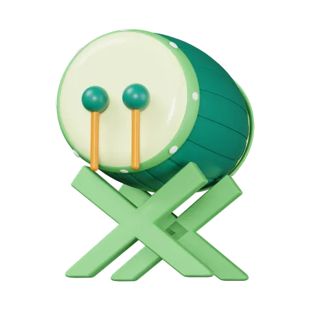 Drum  3D Icon