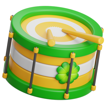 Drum  3D Icon