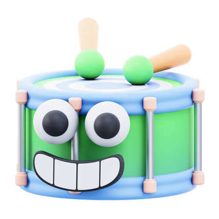 Drum  3D Icon