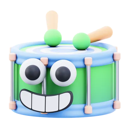 Drum  3D Icon