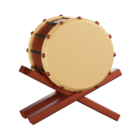 Drum  3D Icon