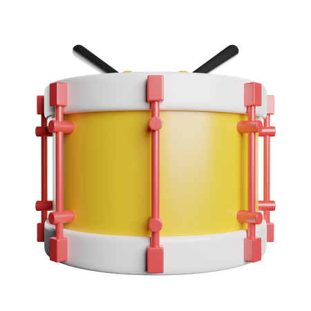 Drum  3D Icon