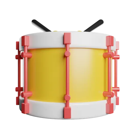 Drum  3D Icon