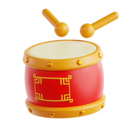 Drum  3D Icon