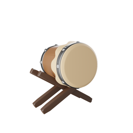 Drum  3D Icon