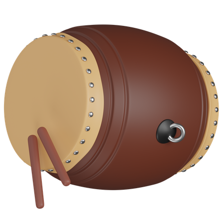 Drum  3D Icon