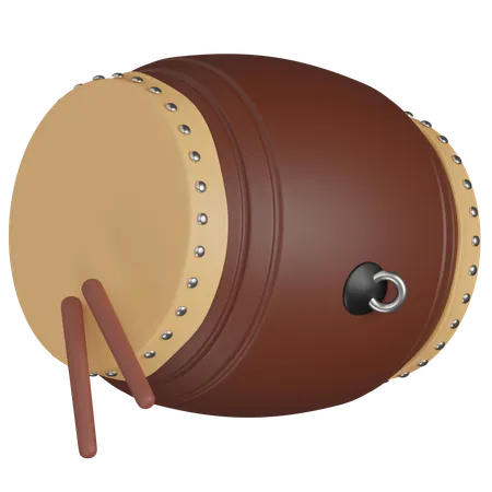Drum  3D Icon