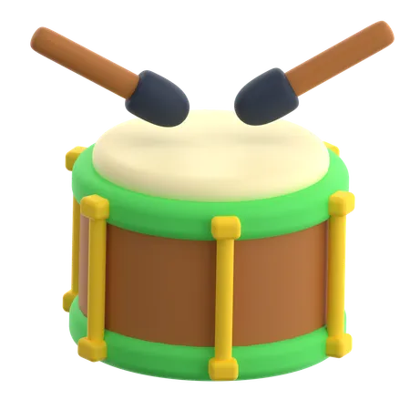 Drum  3D Icon