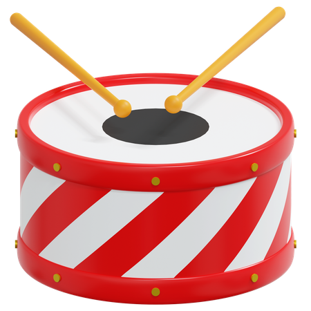 Drum  3D Icon