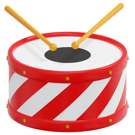 Drum  3D Icon