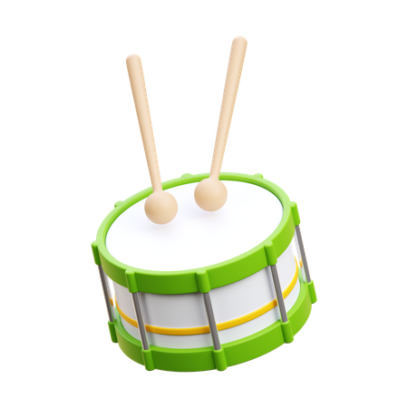 Drum  3D Icon