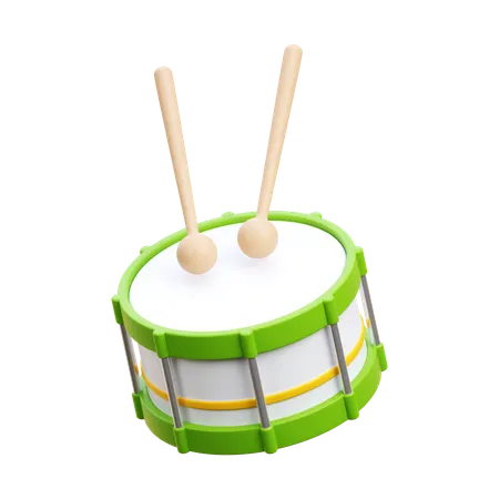 Drum  3D Icon