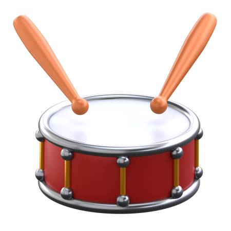 Drum  3D Icon