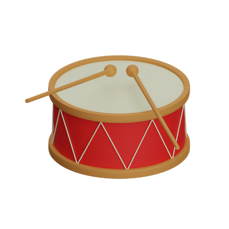 Drum  3D Icon