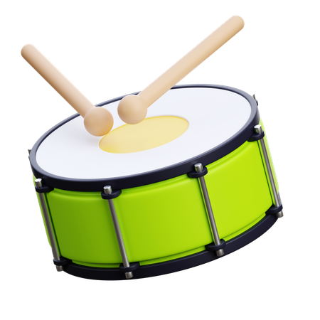 Drum  3D Icon
