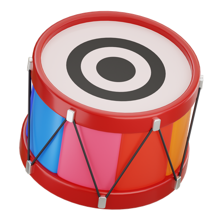 Drum  3D Icon