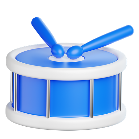 Drum  3D Icon