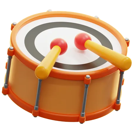 Drum  3D Icon