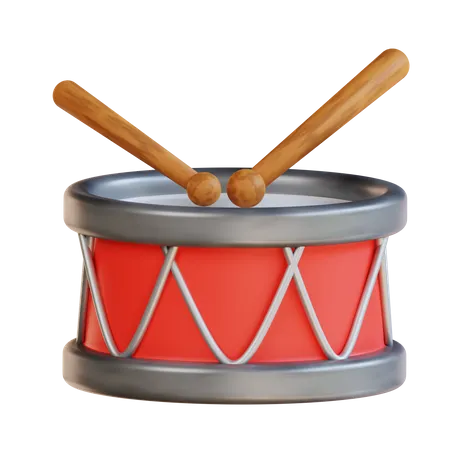 Drum  3D Icon