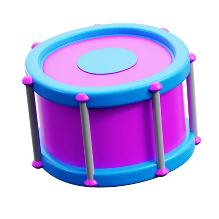 Drum  3D Icon