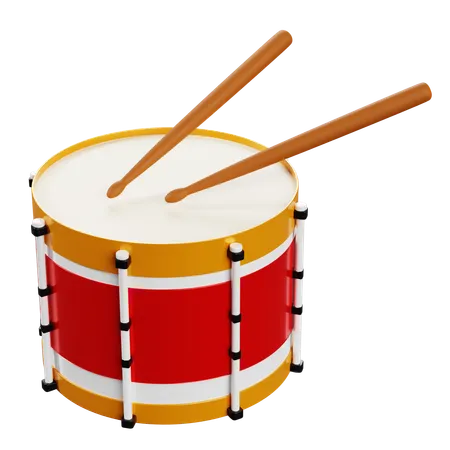 Drum  3D Icon