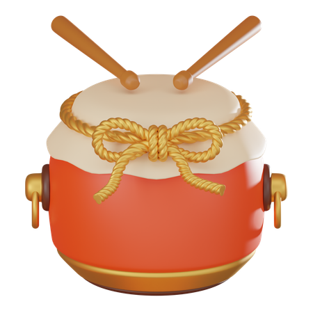 Drum  3D Icon