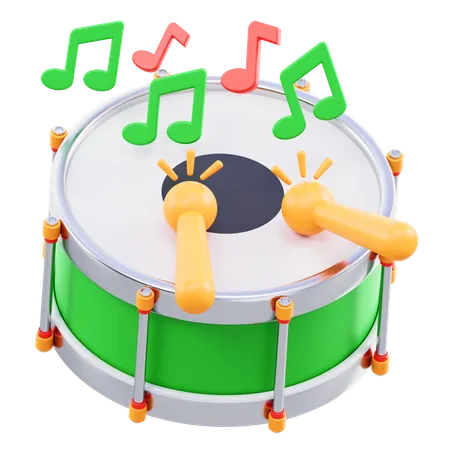 Drum  3D Icon