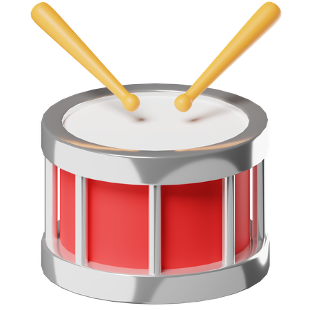 Drum  3D Icon