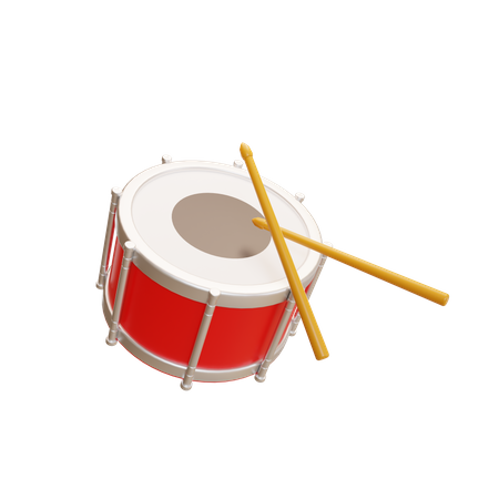 Drum  3D Icon