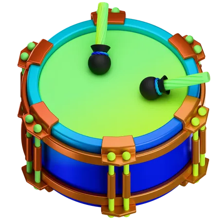 Drum  3D Icon