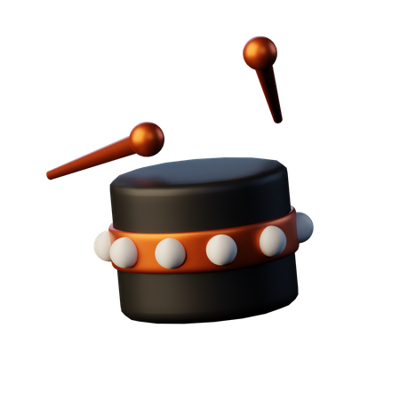 Drum  3D Icon