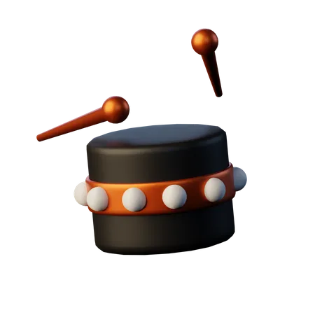 Drum  3D Icon