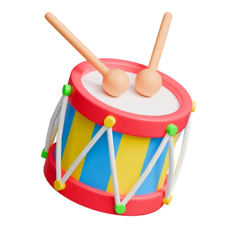 Drum  3D Icon