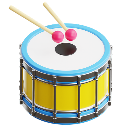 Drum  3D Icon