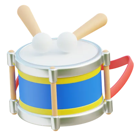 Drum  3D Icon