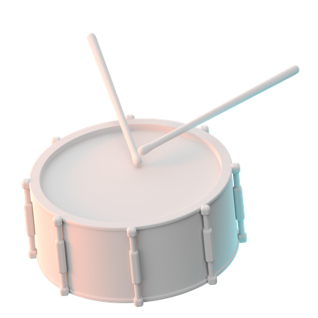 Drum  3D Icon